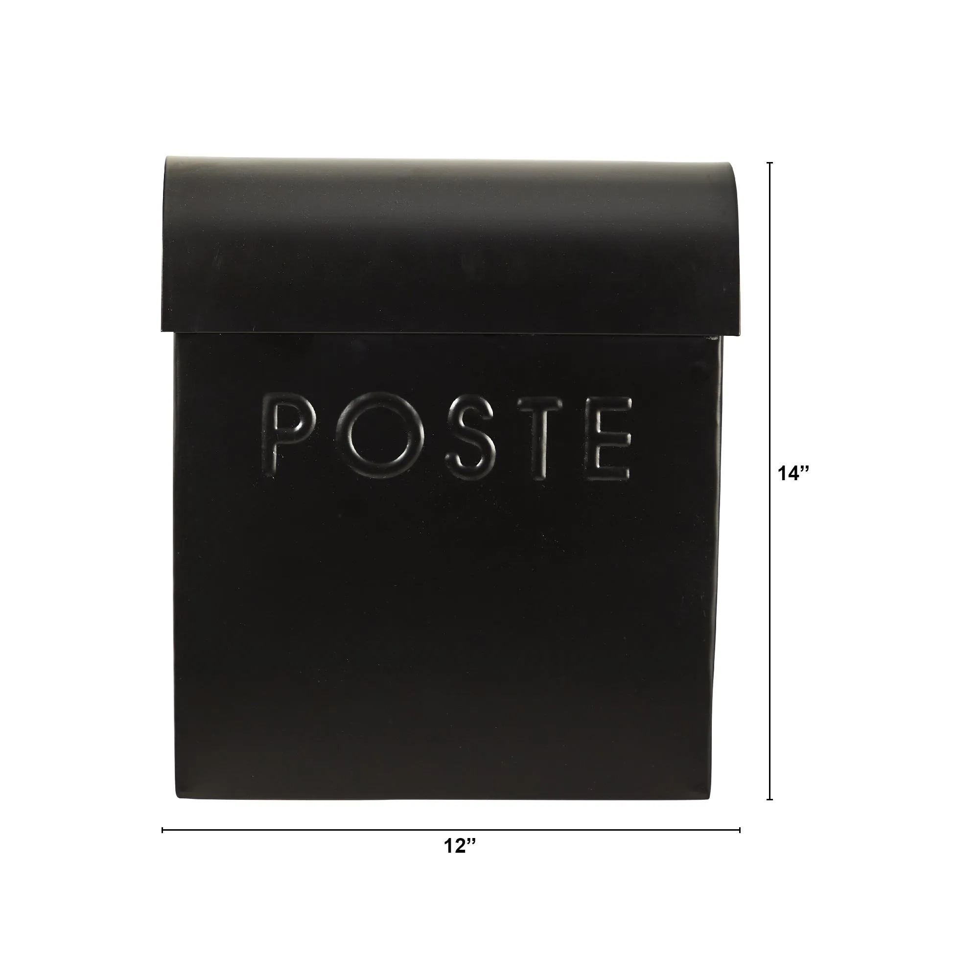 14” Poste Mailbox Wall Decor