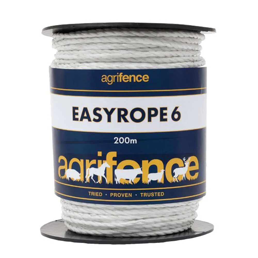 Agrifence Easytape 12 White Polytape 12mm x 200m