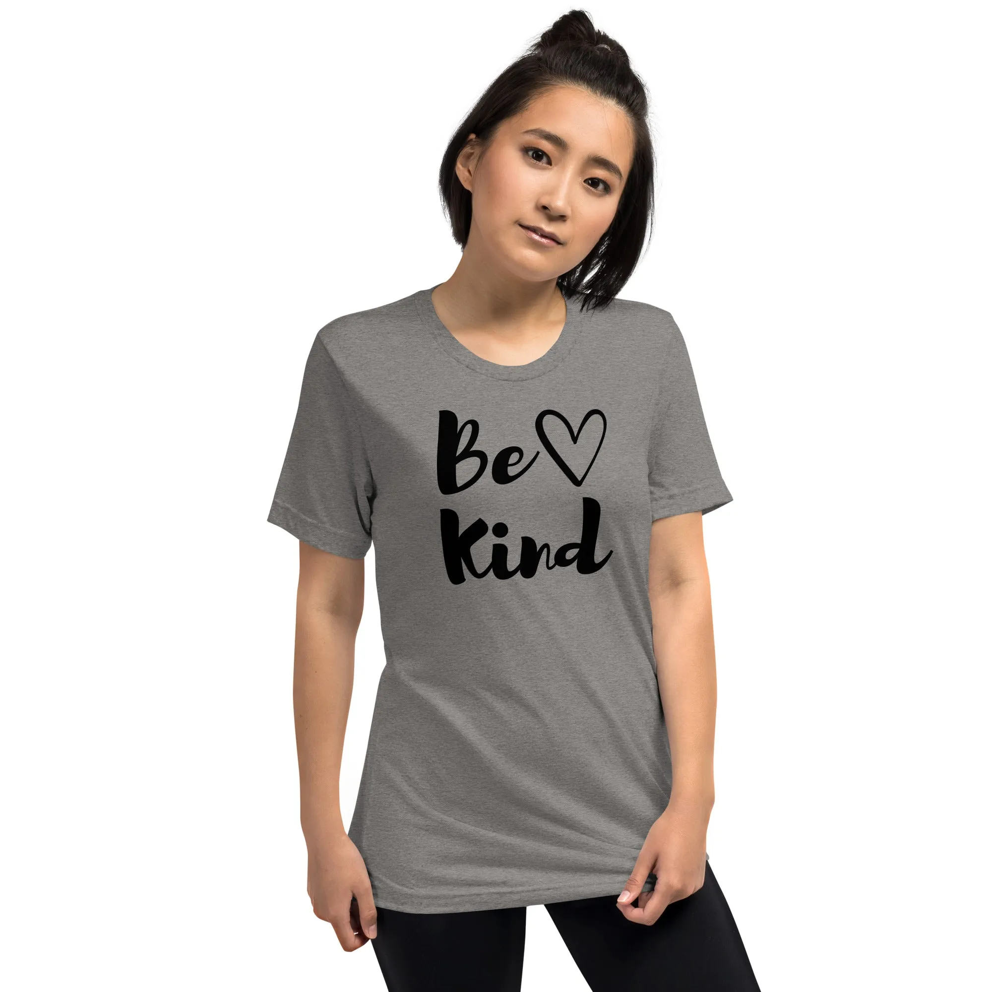 Be Kind Heart - Short sleeve t-shirt, comfy, cozy, soft, fun