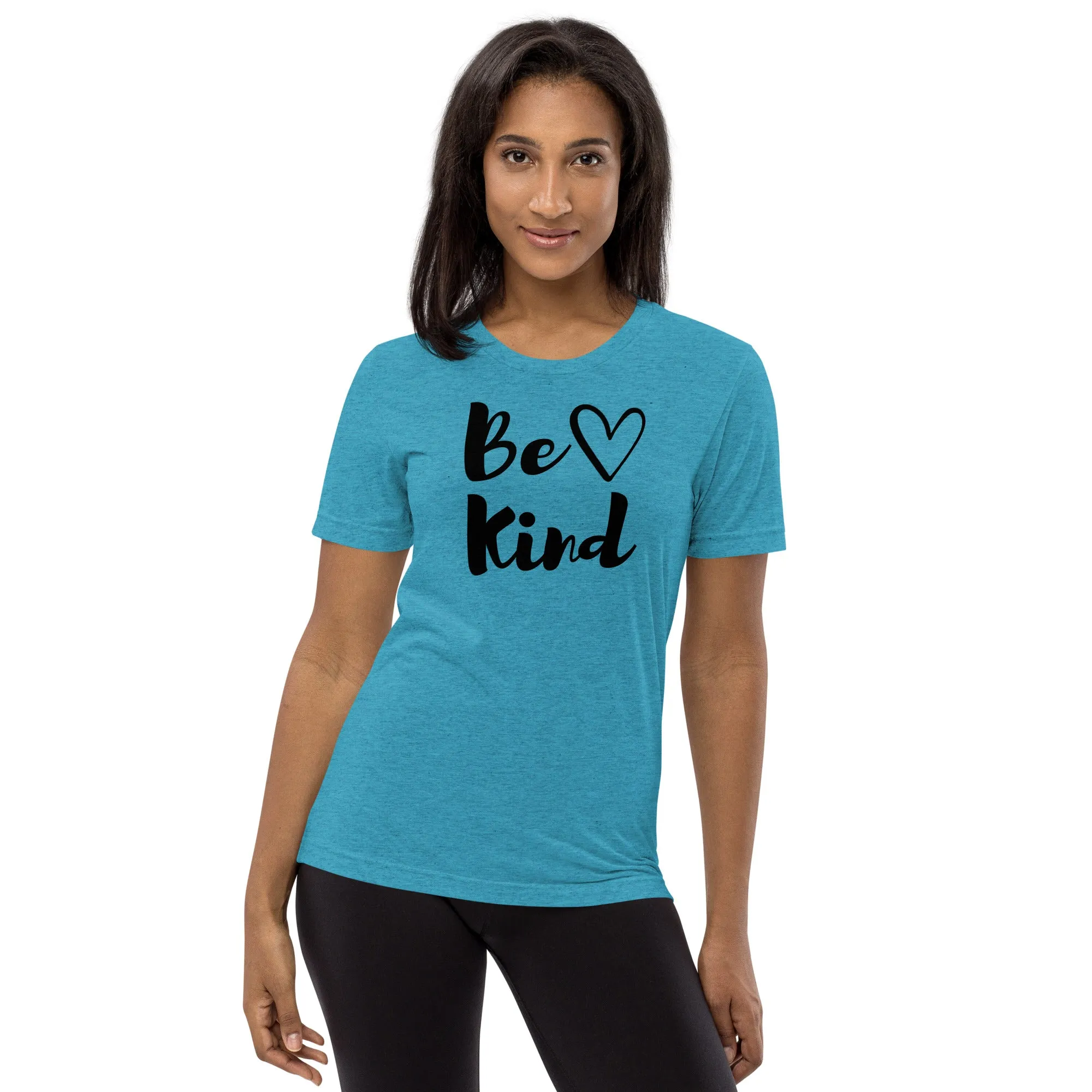 Be Kind Heart - Short sleeve t-shirt, comfy, cozy, soft, fun