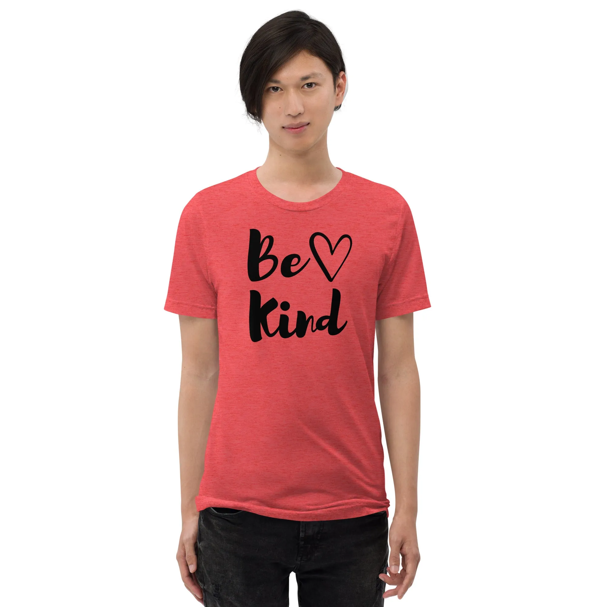 Be Kind Heart - Short sleeve t-shirt, comfy, cozy, soft, fun