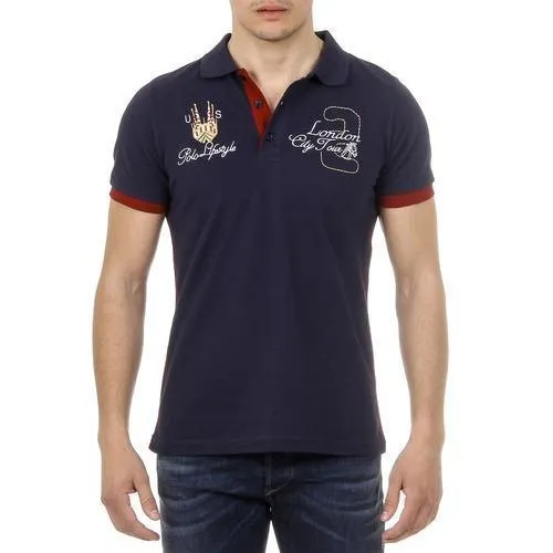 Blue XXL Ufford & Suffolk Polo Club Mens Polo Short Sleeves US005 NAVY BLUE