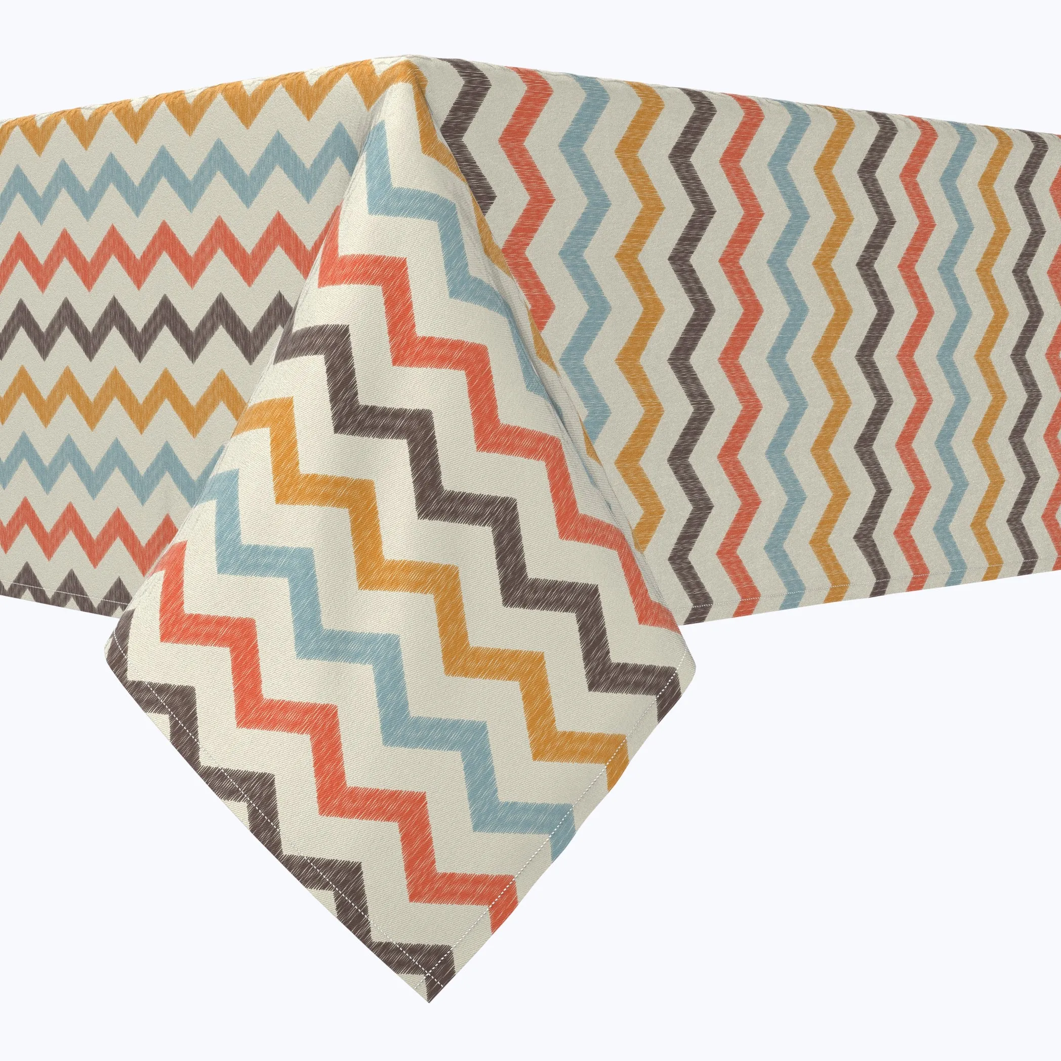 Chevron Illustration Cotton Rectangles