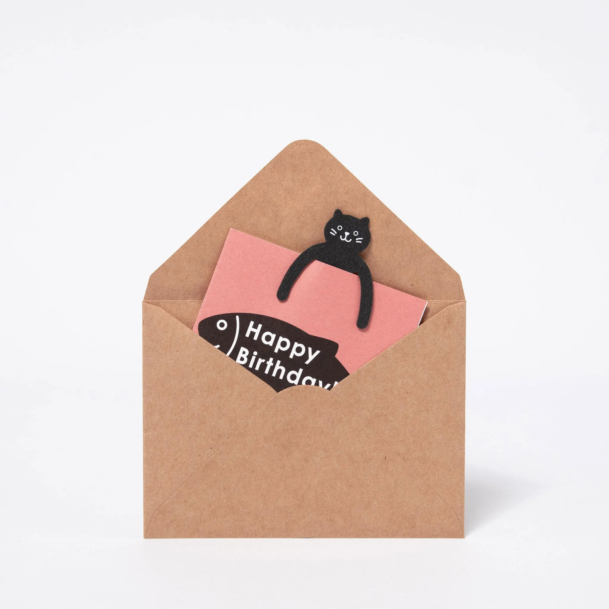 Clip & Card mini - Black Cat