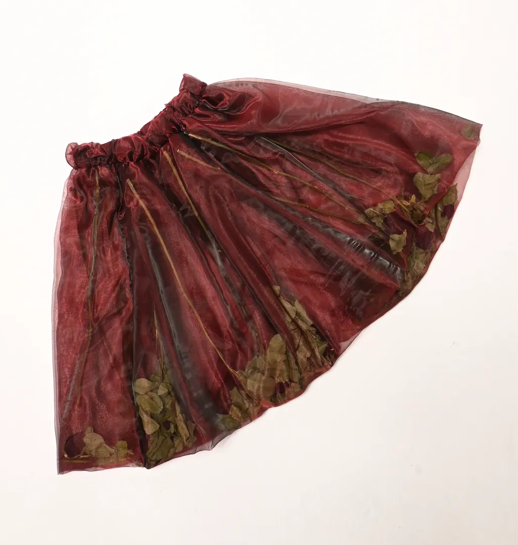 Dried rose skirt