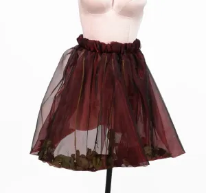 Dried rose skirt