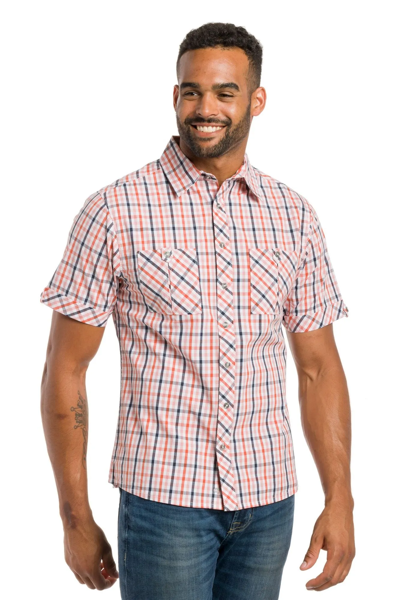 Drifter | Men's Button Up Short Sleeve Shirt