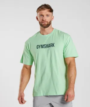 Gymshark Apollo Oversized T-Shirt - Aloe Green