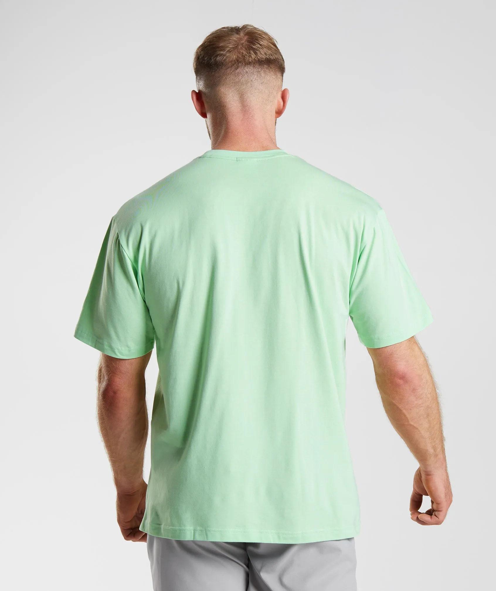 Gymshark Apollo Oversized T-Shirt - Aloe Green