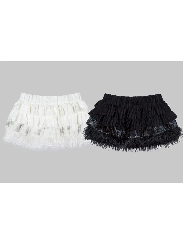 Hairy Cake Short Skirt【s0000010499】