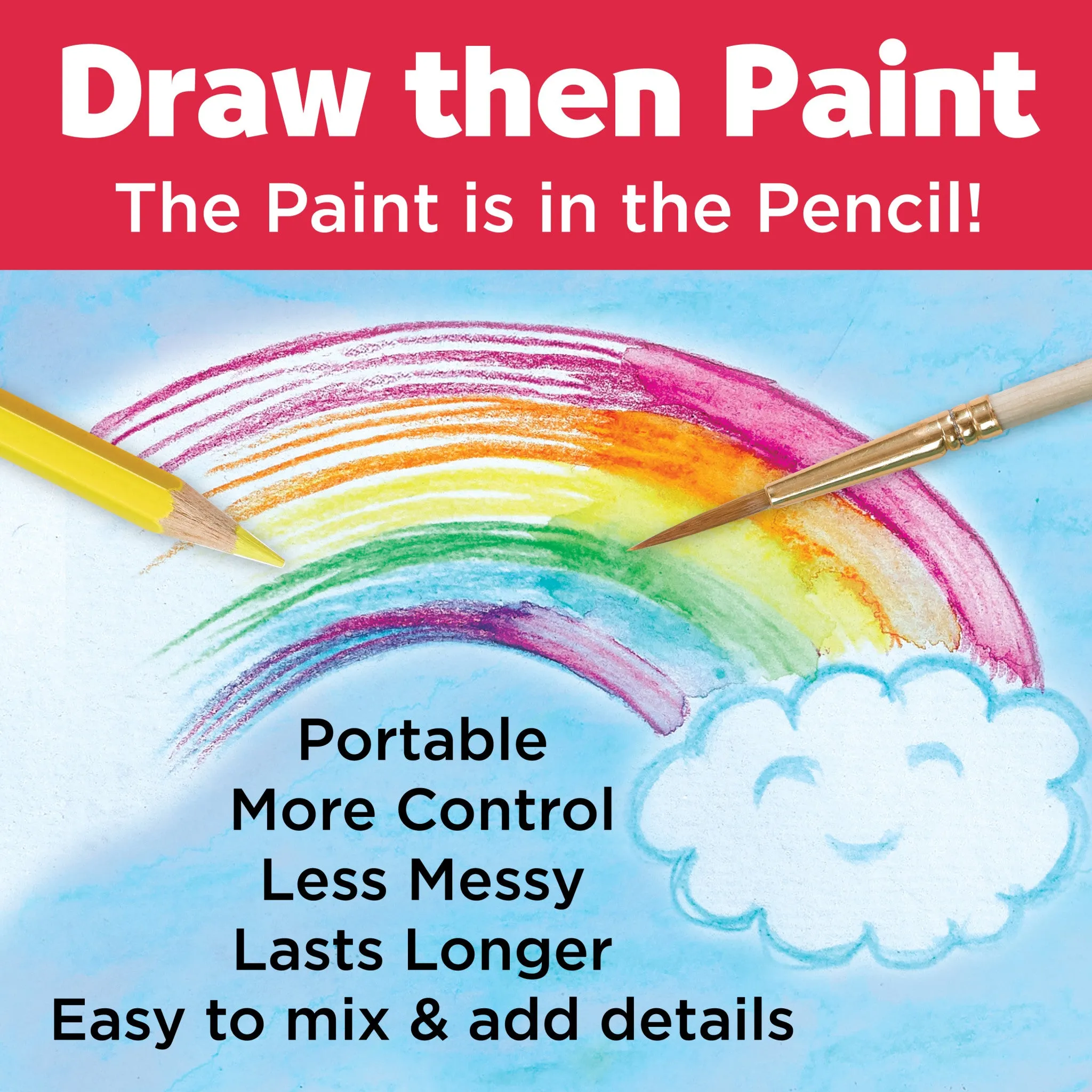 How To RainbowWatercolor Pencils Starter Set - #14355