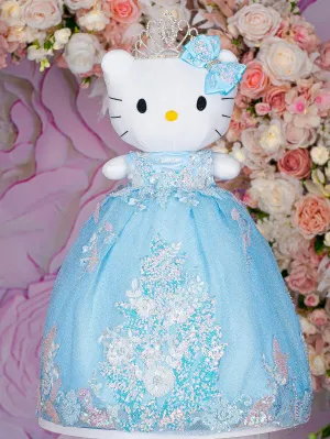 Light blue Kitty for Quinceanera