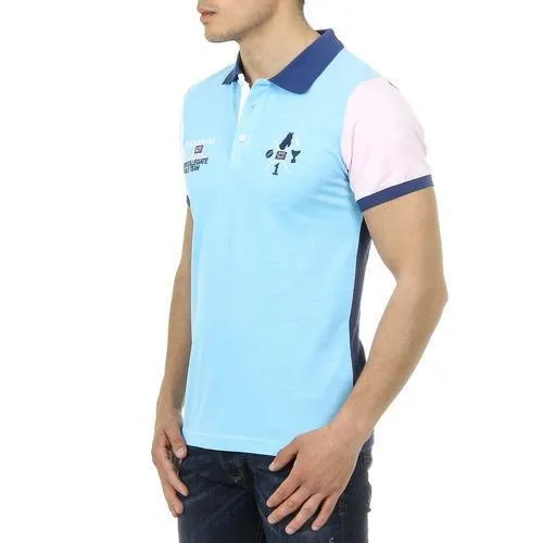 Light Blue S Ufford & Suffolk Polo Club Mens Polo Short Sleeves US009 TURQUOISE