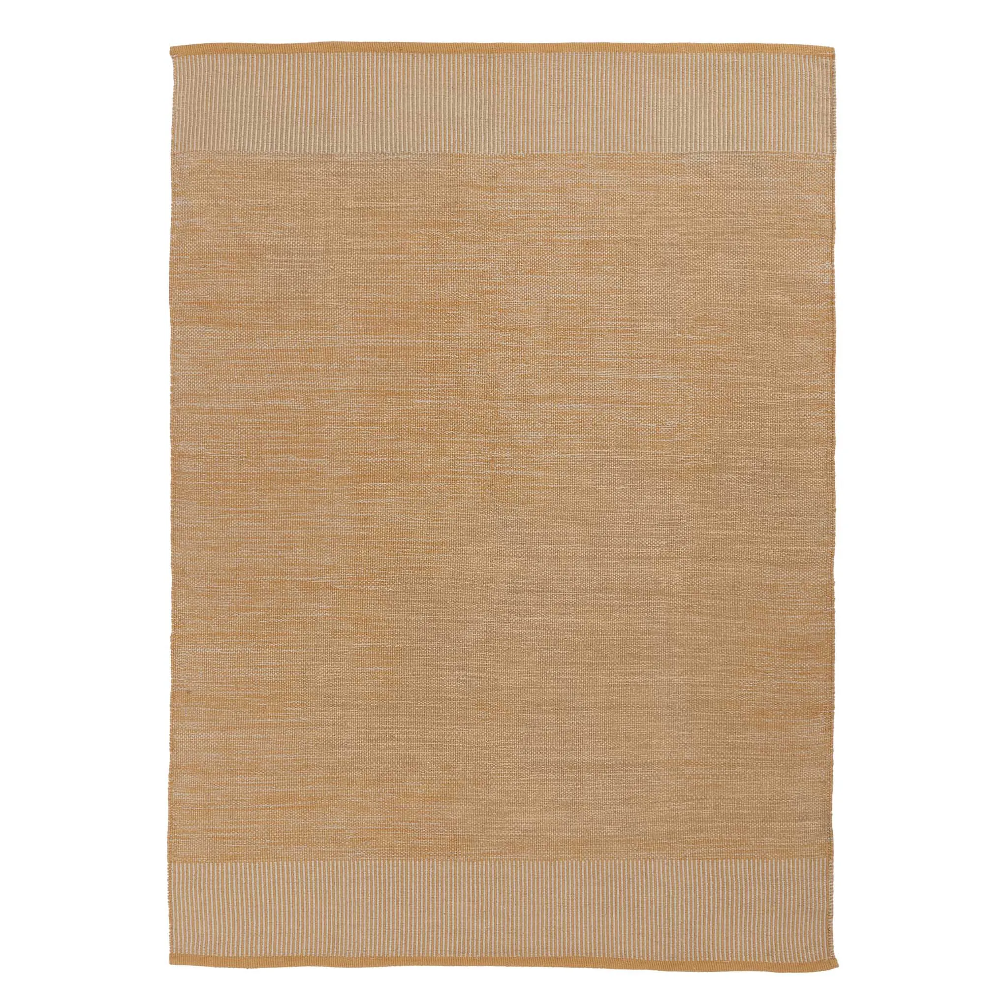 Mandir Rug [Pale Ochre/Natural white]