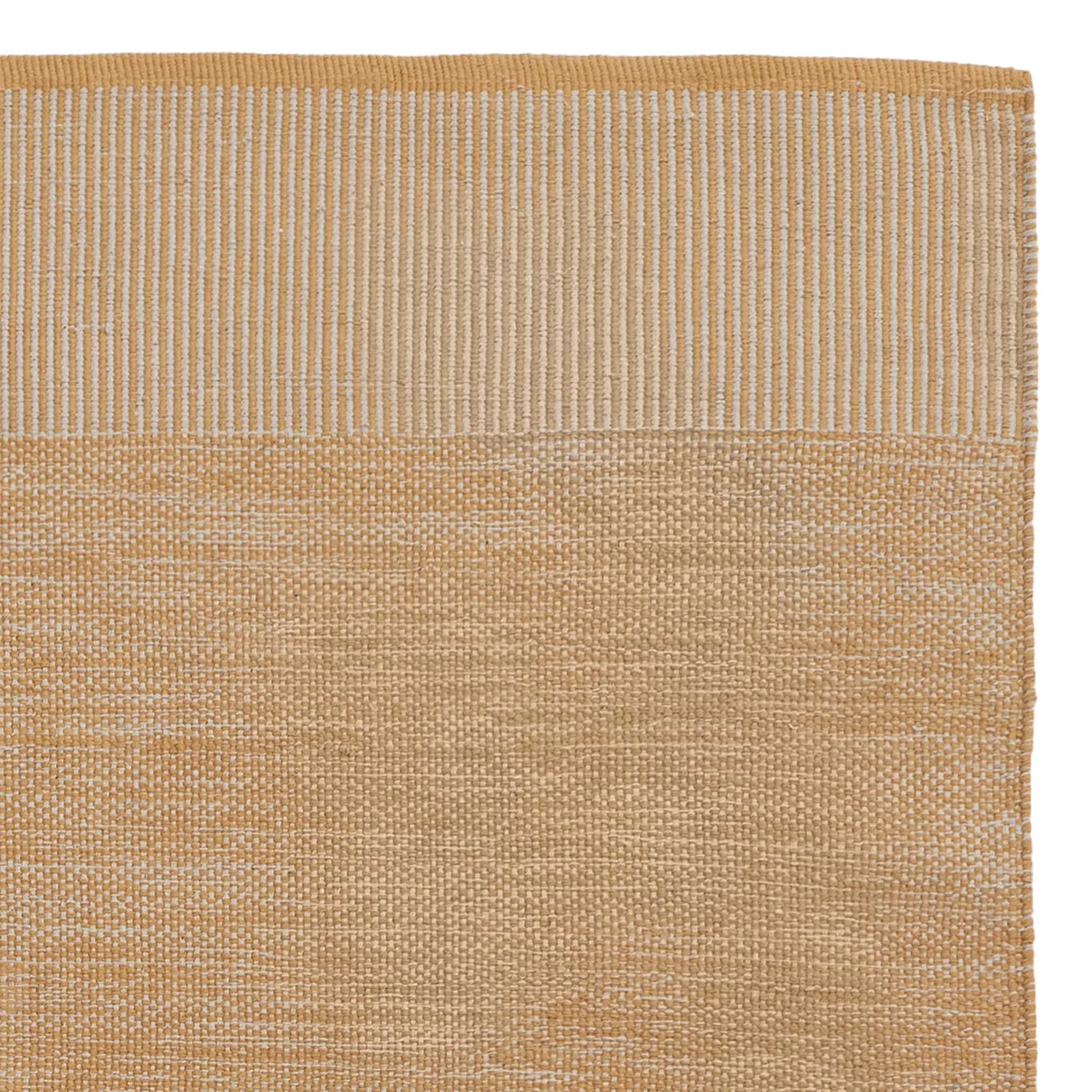 Mandir Rug [Pale Ochre/Natural white]