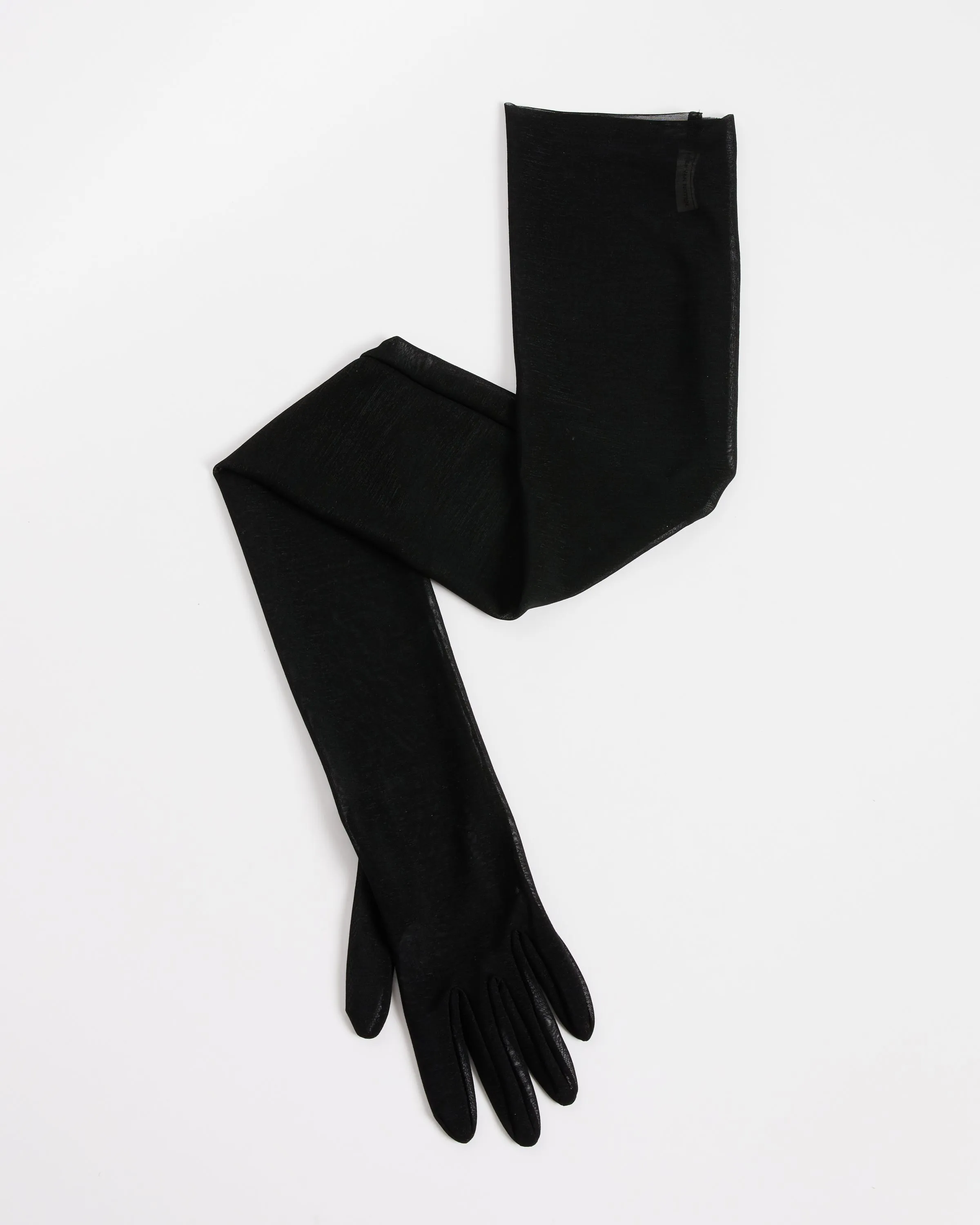 Mesh Gloves in Black