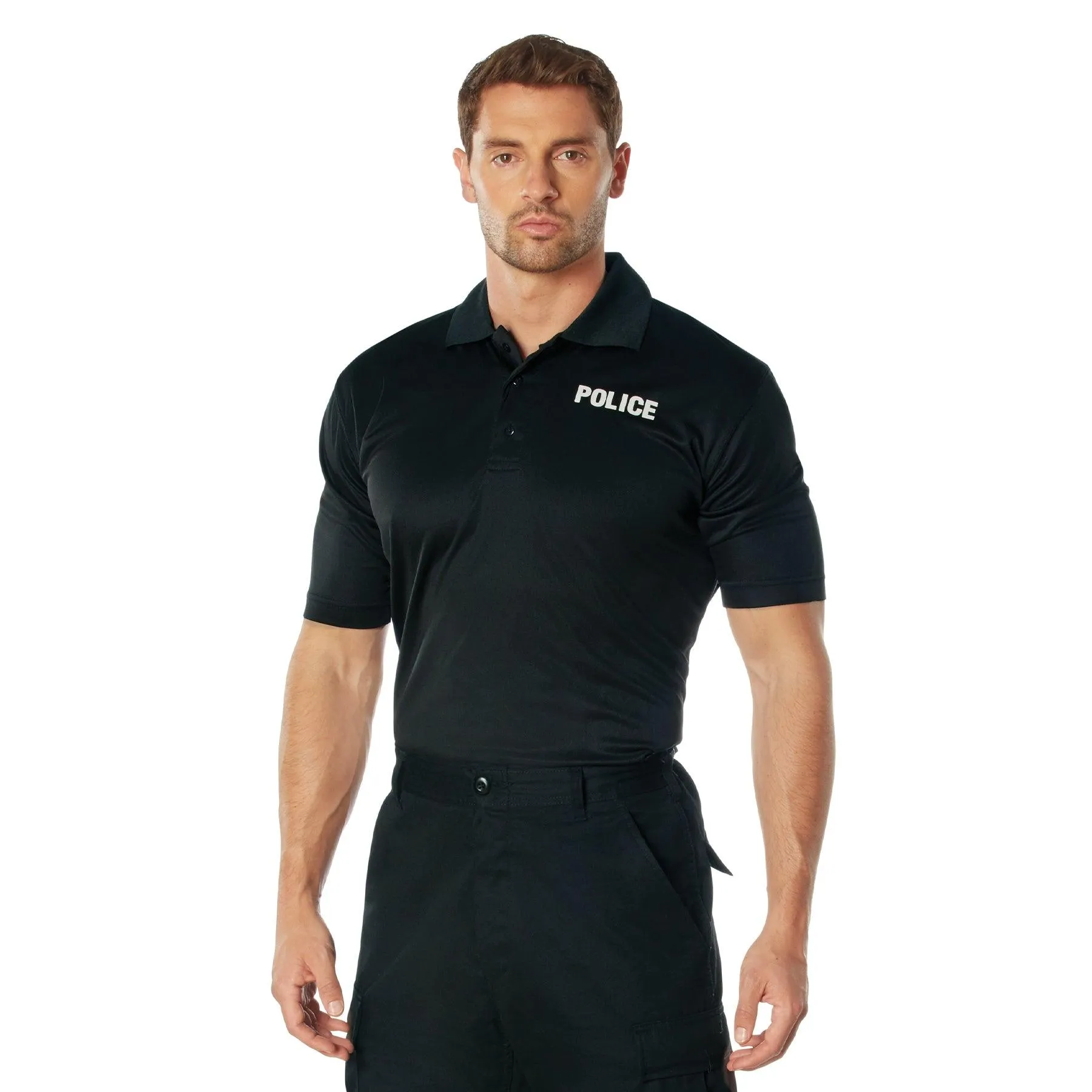 Moisture Wicking Police Polo Shirt