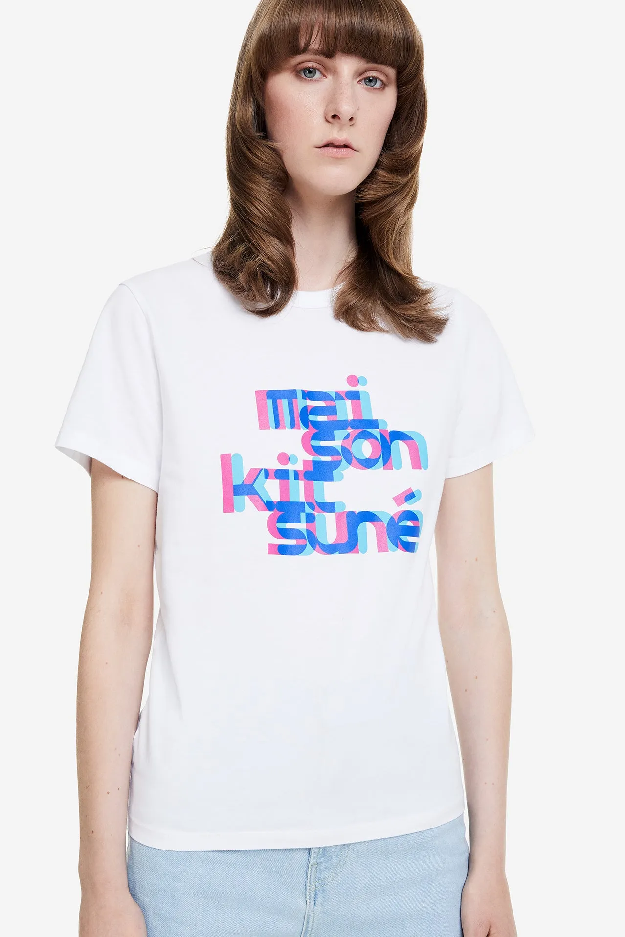 Neon Offset Typo Classic T-Shirt