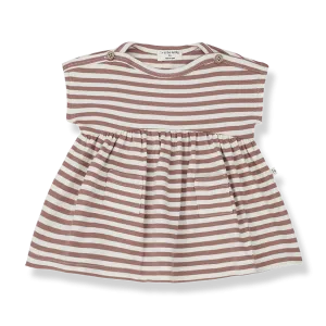 OMF Lia Cedar Striped Dress