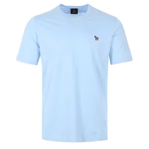 Paul Smith Reg Fit Zebra T Shirt in Sky Blue