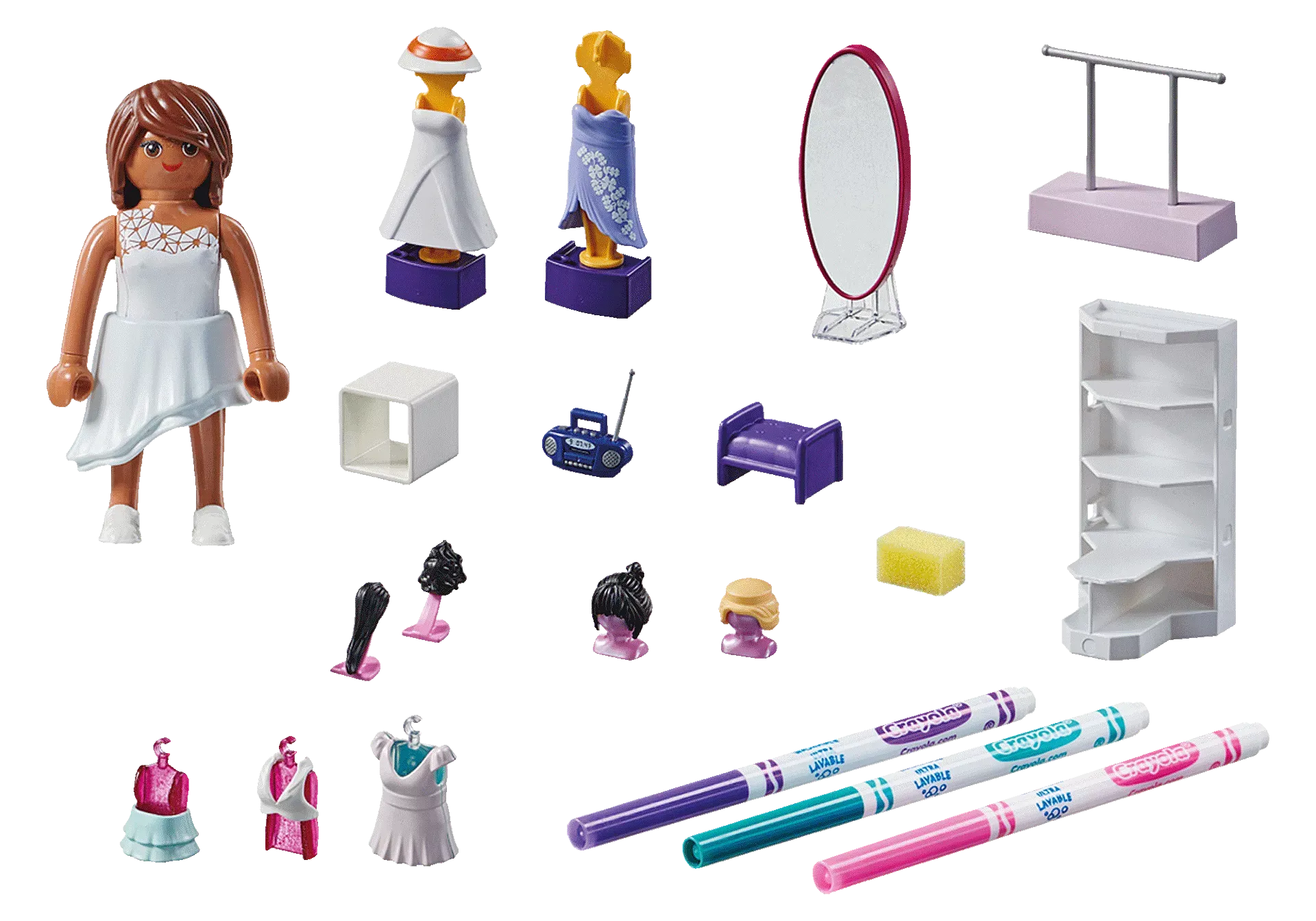 Playmobil Color: Dressing Room 71373