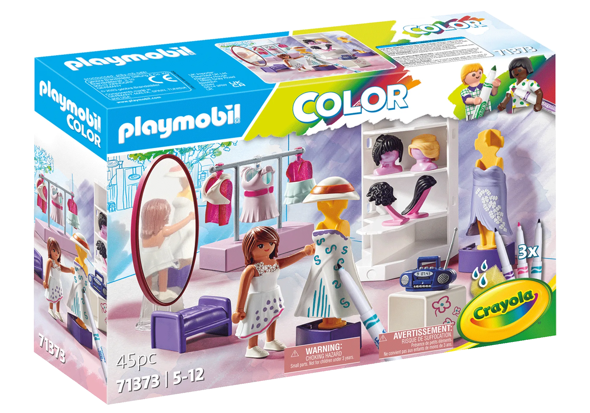 Playmobil Color: Dressing Room 71373