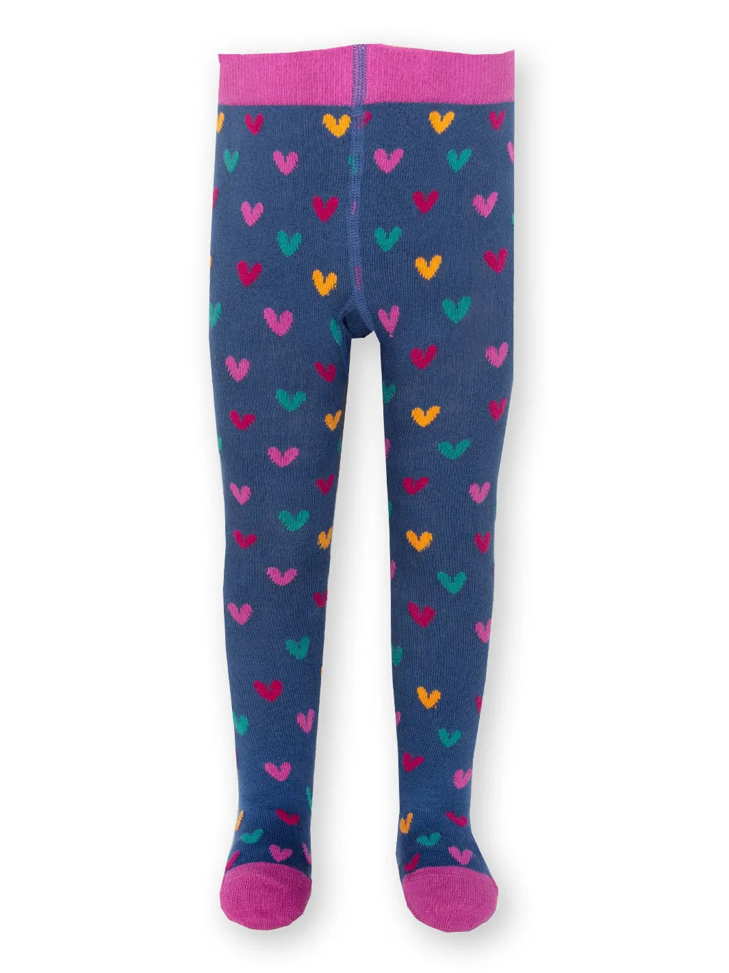 Rainbow heart tights