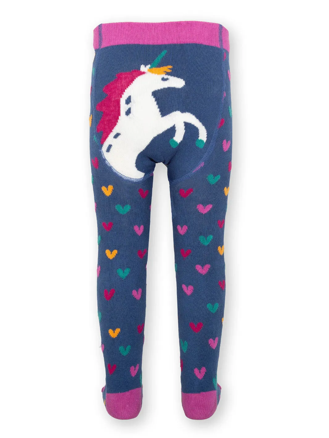 Rainbow heart tights