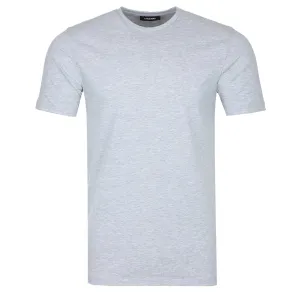 Remus Uomo Basic Crew Neck T Shirt in Grey