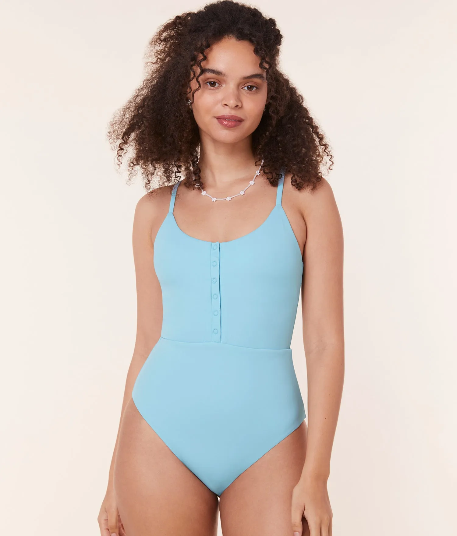 The Snap One Piece - Eco Nylon - Hydrangea - Classic