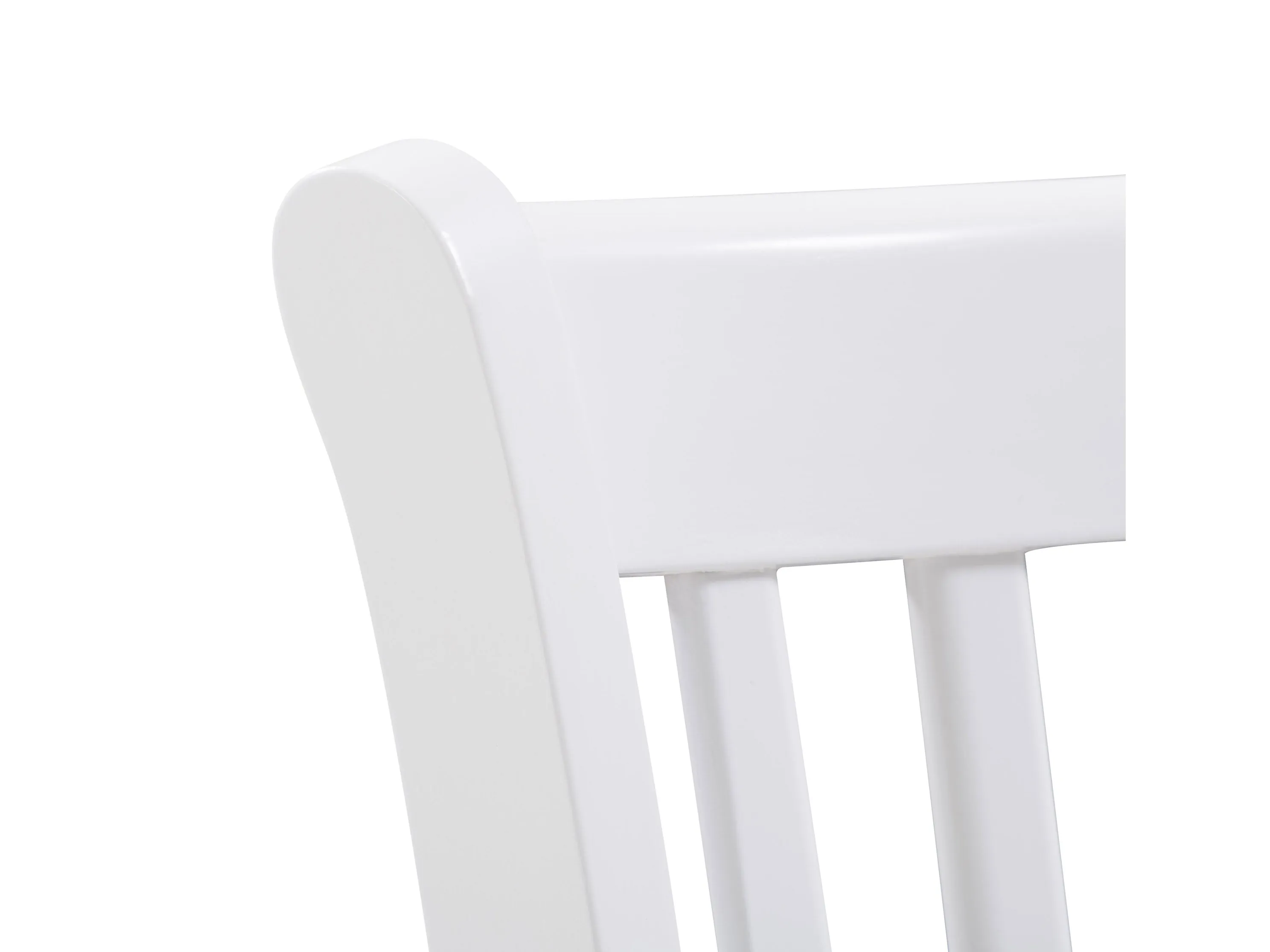 White Bar Stools, Set of 2